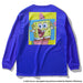 【ショップ限定エントリーでさらに+9倍】SPALDINGスポルディングジュニアロングTシャツ長袖ロングスリーブTシャツスポンジボブビッグフェイスSJT24169S
