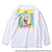 【ショップ限定エントリーでさらに+9倍】SPALDINGスポルディングジュニアロングTシャツ長袖ロングスリーブTシャツスポンジボブビッグフェイスSJT24169S