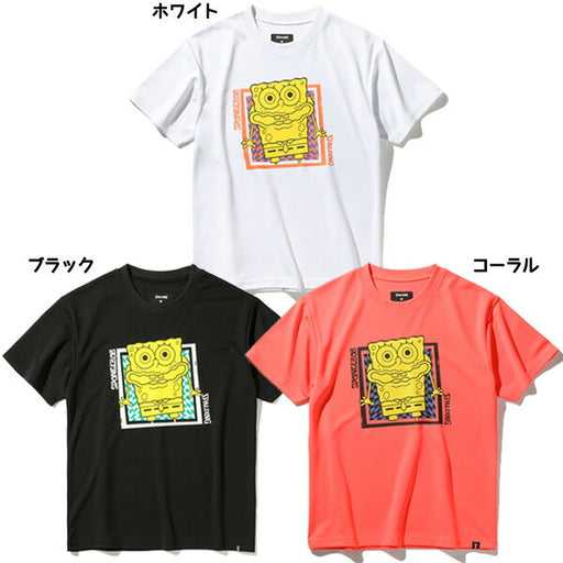 【ショップ限定エントリーでさらに+9倍】【ネコポス送料無料】スポルディングSPALDINGジュニアバスケットボールゲームシャツスポンジボブ全胸スクエアSJT25063S