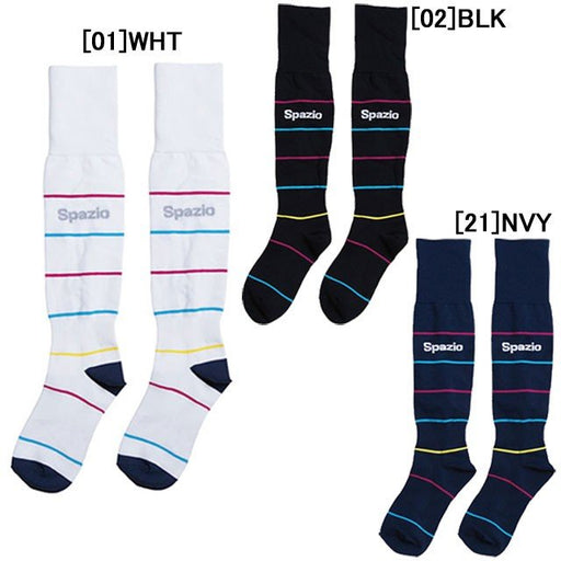 【ショップ限定エントリーでさらに+9倍】【ネコポス対応可】スパッツィオspazioフットサルストッキングマルチコンファインロングソックス25-27cmSK-0029