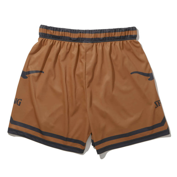 【ショップ限定エントリーでさらに+9倍】SPALDINGスポルディングジャージーショーツテキサスロングホーンズラインメンズバスケSMP24137TX