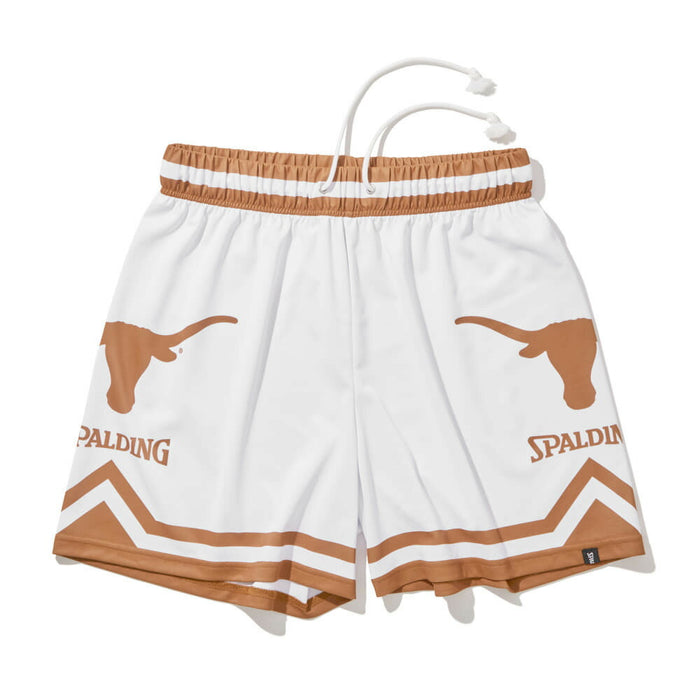【ショップ限定エントリーでさらに+9倍】SPALDINGスポルディングジャージーショーツテキサスロングホーンズラインメンズバスケSMP24137TX