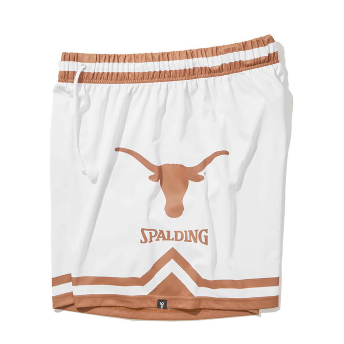 【ショップ限定エントリーでさらに+9倍】SPALDINGスポルディングジャージーショーツテキサスロングホーンズラインメンズバスケSMP24137TX