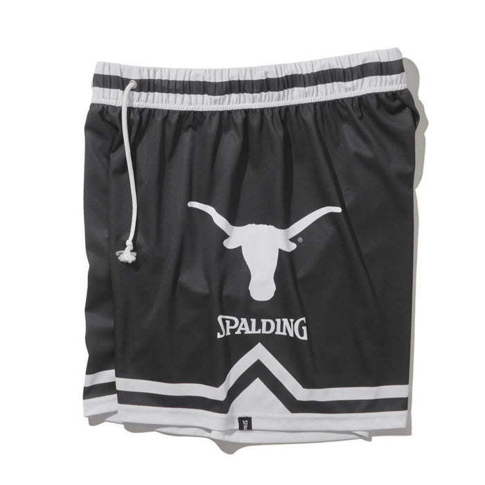 【ショップ限定エントリーでさらに+9倍】SPALDINGスポルディングジャージーショーツテキサスロングホーンズラインメンズバスケSMP24137TX