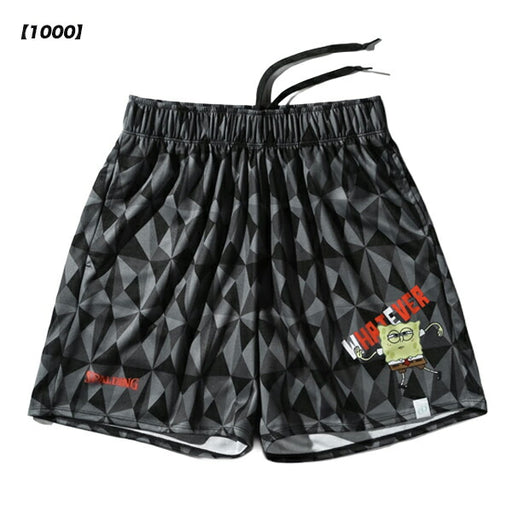 【ショップ限定エントリーでさらに+9倍】スポルディングSPALDINGバスケットボールプラクティスパンツスポンジ・ボブフレーズ