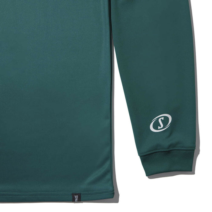 【ショップ限定エントリーでさらに+9倍】スポルディングSPALDINGバスケットボールメンズ長袖シャツロングTシャツロングスリーブポルカドットカモボールプリントSMT24110