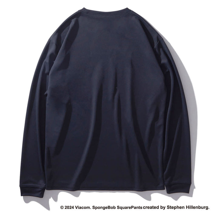 【ショップ限定エントリーでさらに+9倍】SPALDINGスポルディングロングTシャツ長袖ロングスリーブTシャツスポンジボブバスケットボールフリークバスケットボールバスケウェア練習着メンズ男性SMT24142S