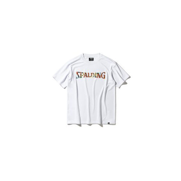 【ショップ限定エントリーでさらに+9倍】【ネコポス送料無料】スポルディングSPALDINGバスケットボールゲームシャツアフリカンバティクロゴTSMT25002