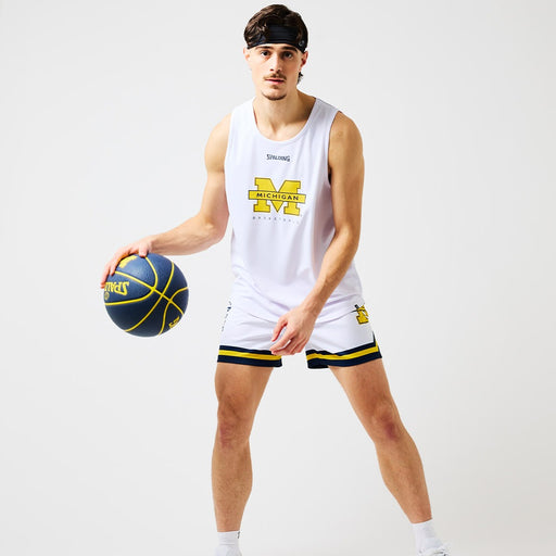 【ショップ限定エントリーでさらに+9倍】SPALDINGスポルディングバスケットボールゲームシャツタンクトップミシガンSMT25022