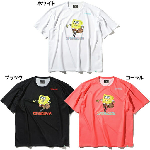 【ショップ限定エントリーでさらに+9倍】【ネコポス送料無料】スポルディングSPALDINGバスケットボールゲームシャツスポンジボブ昇華SMT25045S