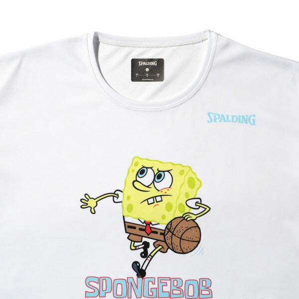 【ショップ限定エントリーでさらに+9倍】【ネコポス送料無料】スポルディングSPALDINGバスケットボールゲームシャツスポンジボブ昇華SMT25045S