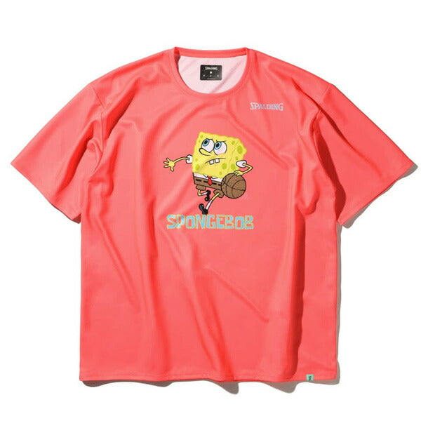 【ショップ限定エントリーでさらに+9倍】【ネコポス送料無料】スポルディングSPALDINGバスケットボールゲームシャツスポンジボブ昇華SMT25045S