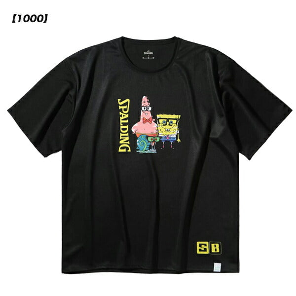 スポルディングSPALDINGバスケットボールTシャツスポンジ・ボブドレスアップSMT25146S