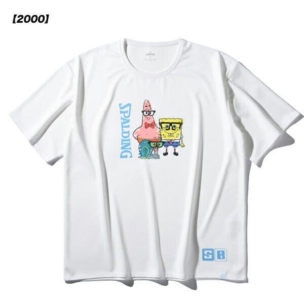 スポルディングSPALDINGバスケットボールTシャツスポンジ・ボブドレスアップSMT25146S