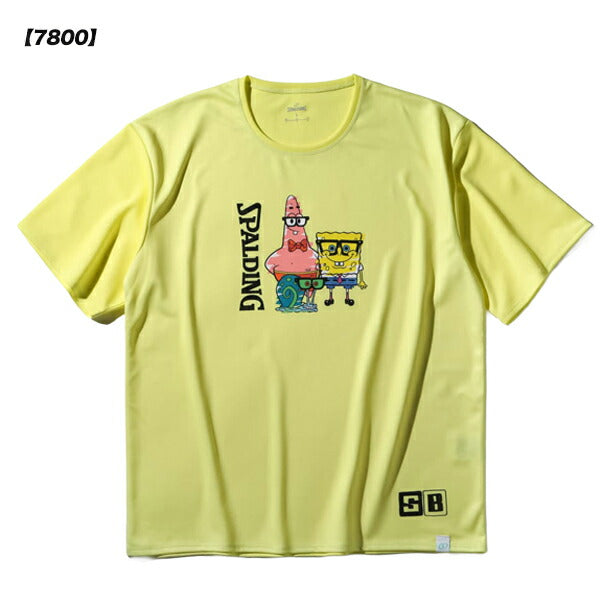 スポルディングSPALDINGバスケットボールTシャツスポンジ・ボブドレスアップSMT25146S