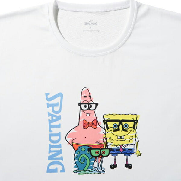 【ショップ限定エントリーでさらに+9倍】スポルディングSPALDINGバスケットボールTシャツスポンジ・ボブドレスアップSMT25146S
