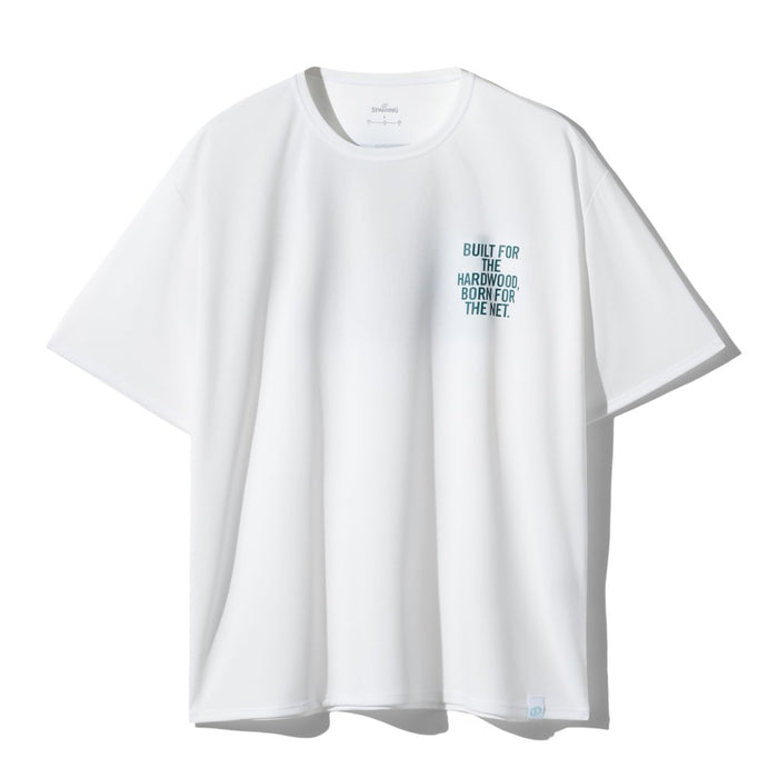 【ネコポス送料無料】スポルティングSPALDINGバスケットボールゲームシャツメンズレディースTシャツ半袖シャドウズオンコートバックSMT26007