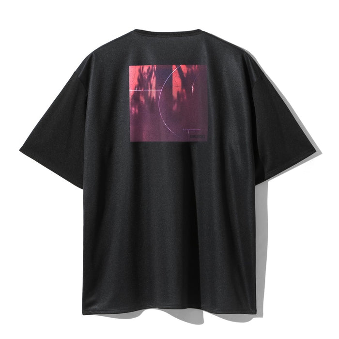 【ネコポス送料無料】スポルティングSPALDINGバスケットボールゲームシャツメンズレディースTシャツ半袖シャドウズオンコートバックSMT26007