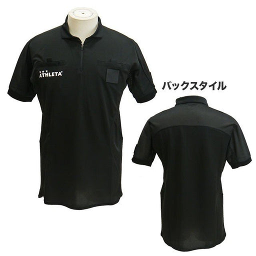【ショップ限定エントリーでさらに+9倍】サッカー審判服審判着レフェリーウェアアスレタATHLETAサッカーレフリーシャツ半袖SP-150メンズ