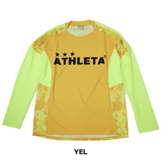 【ショップ限定エントリーでさらに+9倍】【ネコポス送料無料】アスレタATHLETAプラクティスシャツメンズサッカーフットサルプラシャツ長袖練習部活個サルSP-221