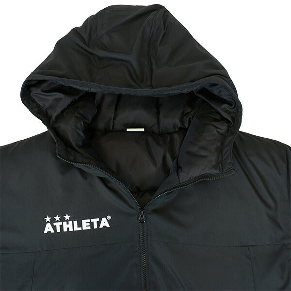 【ショップ限定エントリーでさらに+9倍】アスレタATHLETATHERMOLITE中綿JKSP-226サッカーフットサルジップフード肉厚ジャケット防寒メンズ