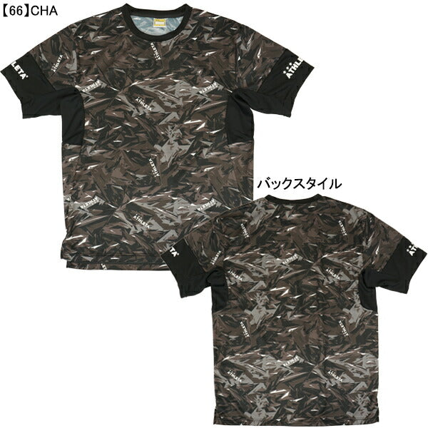 【ネコポス送料無料】アスレタATHLETA昇華プラシャツSP-241サッカーフットサル練習着半袖メンズ