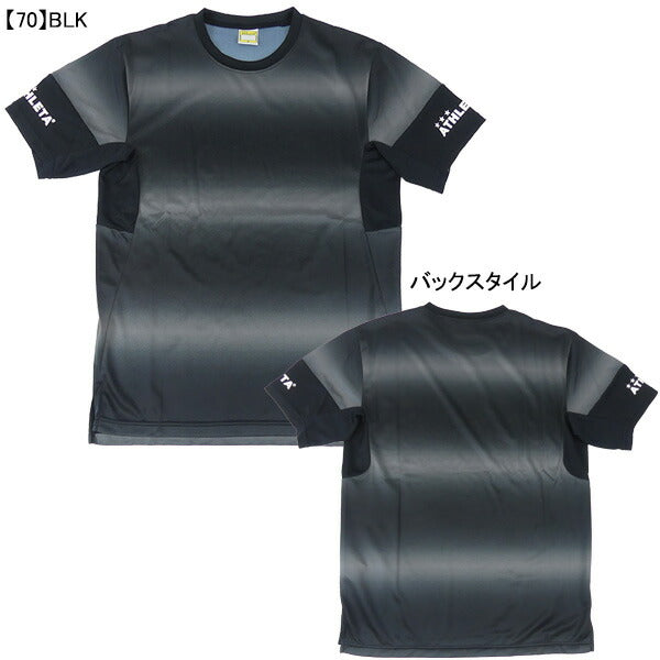 【ショップ限定エントリーでさらに+9倍】【ネコポス送料無料】アスレタATHLETA昇華プラシャツSP-241サッカーフットサル練習着半袖メンズ
