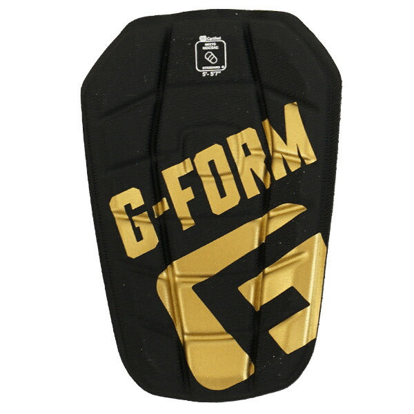 ジーフォームG-FORMPRO-SBLADEブレイドシンガードSP0913101サッカーフットサルレガースすね当てスリーブ付きブラックゴールド