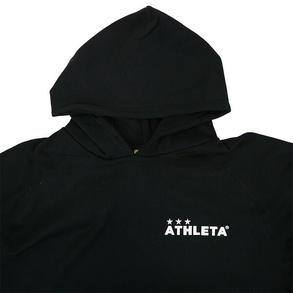 アスレタATHLETA裏起毛スウェットパーカーSP-210サッカーフットサルカジュアルリラックスワンポイントフードメンズ