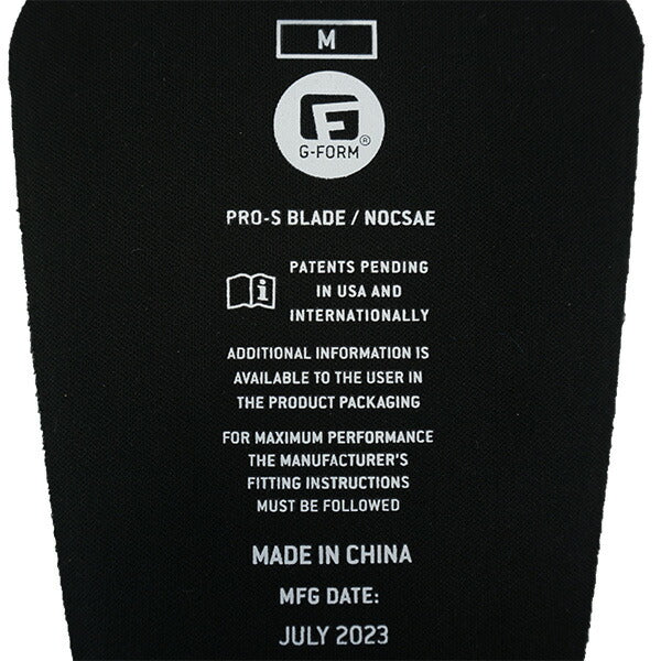 【ショップ限定エントリーでさらに+9倍】ジーフォームG-FORMPRO-SクラッシュBLADEシンガードSP520201サッカーフットサルすね当てブラック