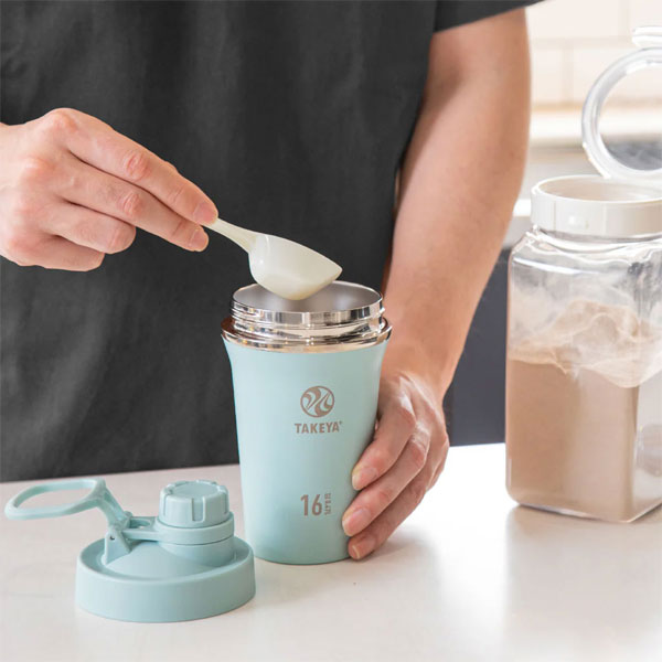 【ショップ限定エントリーでさらに+9倍】【送料無料】タケヤTAKEYAスパウトタンブラー水筒型シェーカー0.47Lサッカーフットサルステンレスボトル保冷専用