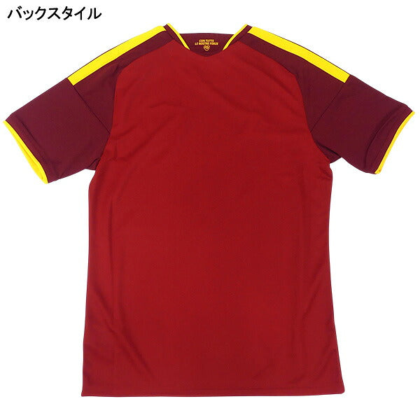 ASローマASR2026-27レプリカホームユニフォーム半袖SS419-KW4631サッカーレッドアディダスadidas