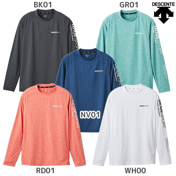 【ショップ限定エントリーでさらに+9倍】【ネコポス送料無料】デサントDESCENTEロングTシャツメンズTOUGHロングスリーブ24FWST4FLT01M