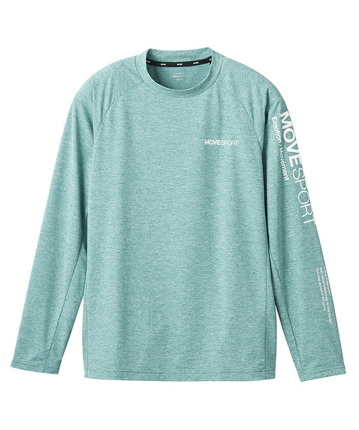 【ネコポス送料無料】デサントDESCENTEロングTシャツメンズTOUGHロングスリーブ24FWST4FLT01M