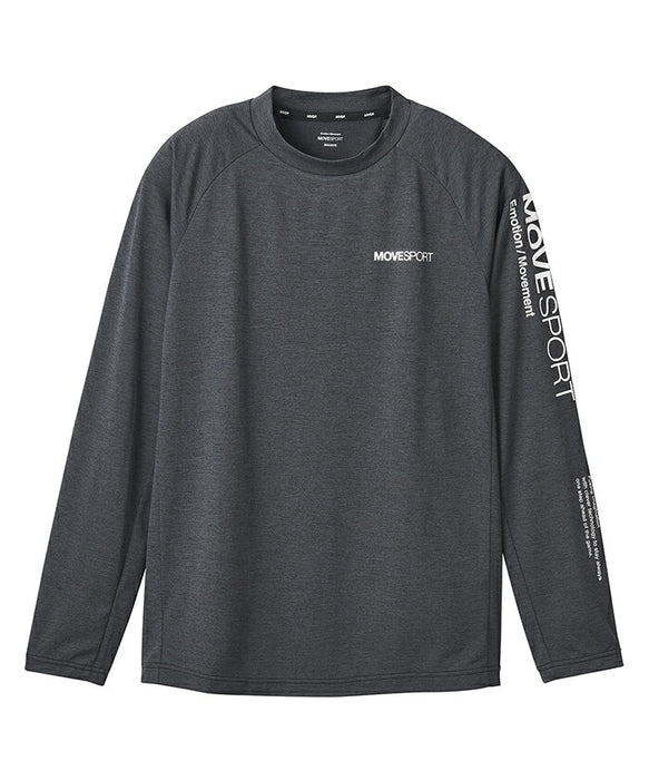 【ショップ限定エントリーでさらに+9倍】【ネコポス送料無料】デサントDESCENTEロングTシャツメンズTOUGHロングスリーブ24FWST4FLT01M