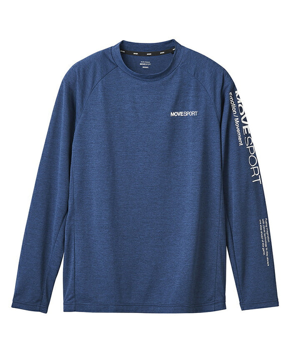 【ネコポス送料無料】デサントDESCENTEロングTシャツメンズTOUGHロングスリーブ24FWST4FLT01M