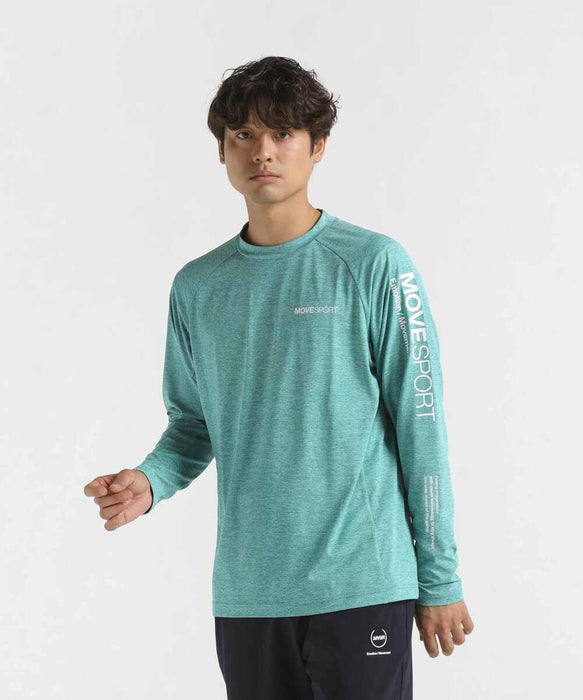 【ネコポス送料無料】デサントDESCENTEロングTシャツメンズTOUGHロングスリーブ24FWST4FLT01M