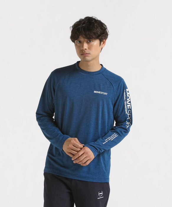 【ショップ限定エントリーでさらに+9倍】【ネコポス送料無料】デサントDESCENTEロングTシャツメンズTOUGHロングスリーブ24FWST4FLT01M