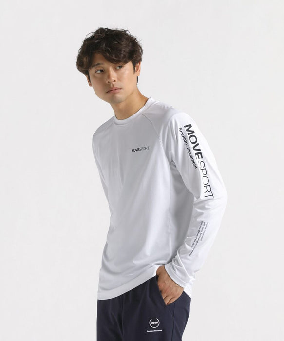 【ネコポス送料無料】デサントDESCENTEロングTシャツメンズTOUGHロングスリーブ24FWST4FLT01M