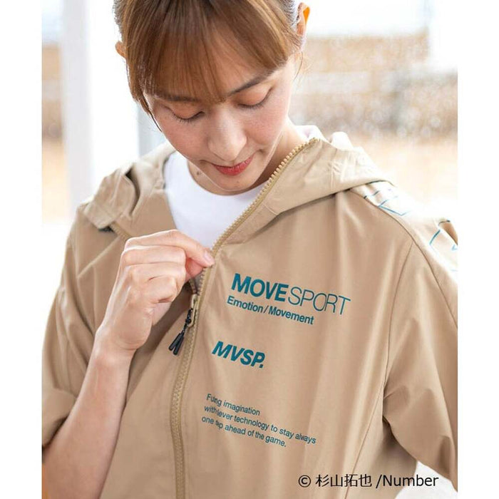 【ネコポス送料無料】DESCENTEデサントメンズストレッチウーブン半袖フーディージャケットフルジップST5FJK20M