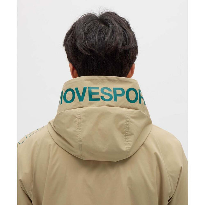 【ネコポス送料無料】DESCENTEデサントメンズストレッチウーブン半袖フーディージャケットフルジップST5FJK20M