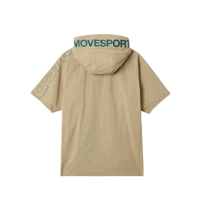 【ネコポス送料無料】DESCENTEデサントメンズストレッチウーブン半袖フーディージャケットフルジップST5FJK20M