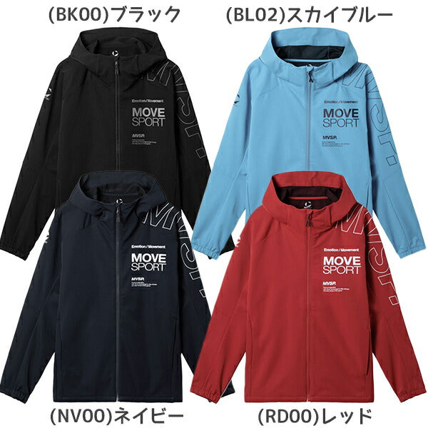 デサントDESCENTEMOVESPORTムーブスポーツメンズ石川祐希選手着用ACTIVESUITSHEATNAVIソフトシェルフーディー長袖25FWST5FJK22M