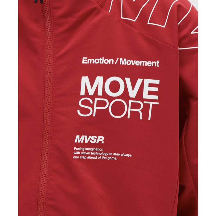 デサントDESCENTEMOVESPORTムーブスポーツメンズ石川祐希選手着用ACTIVESUITSHEATNAVIソフトシェルフーディー長袖25FWST5FJK22M