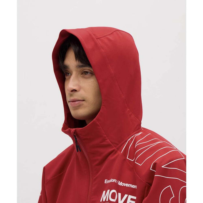 デサントDESCENTEMOVESPORTムーブスポーツメンズ石川祐希選手着用ACTIVESUITSHEATNAVIソフトシェルフーディー長袖25FWST5FJK22M