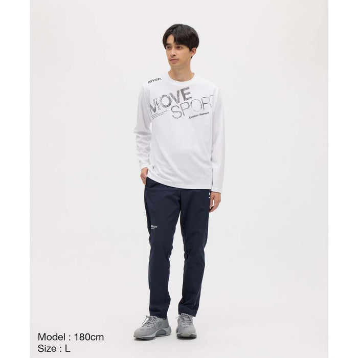 【ネコポス送料無料】デサントDESCENTEMOVESPORTムーブスポーツメンズドライメッシュビックロゴ長袖シャツロングTシャツ25FWST5FLT00M
