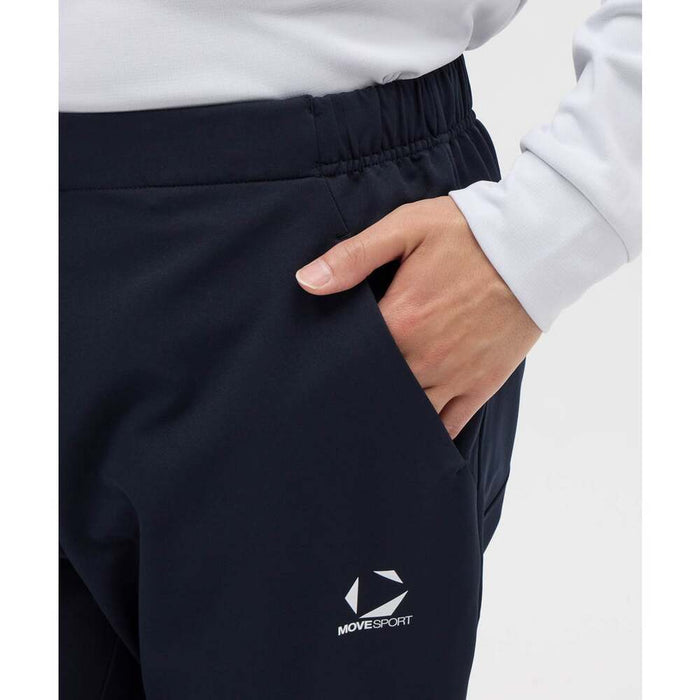 デサントDESCENTEMOVESPORTムーブスポーツ石川祐希選手着用ACTIVESUITSHEATNAVIソフトシェルロングパンツメンズ25FWST5FPZ22M