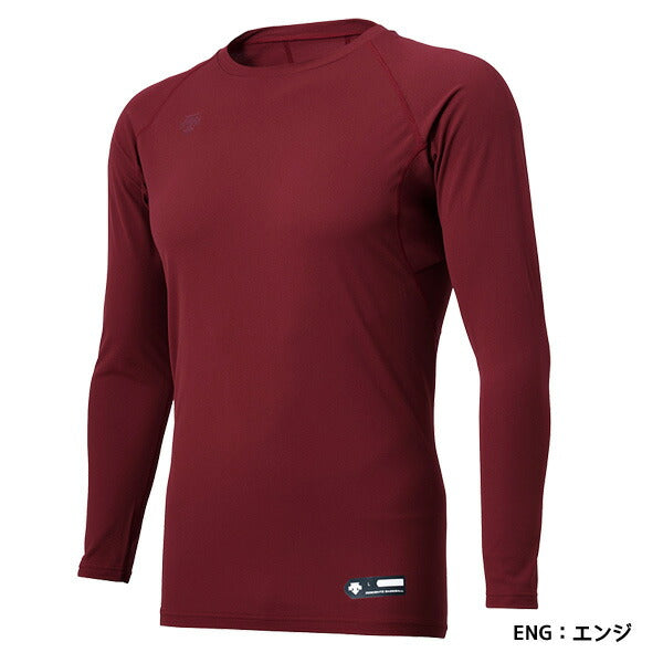 【ショップ限定エントリーでさらに+9倍】デサントDESCENTE一般野球丸首長袖アンダーシャツSTD771練習インナー