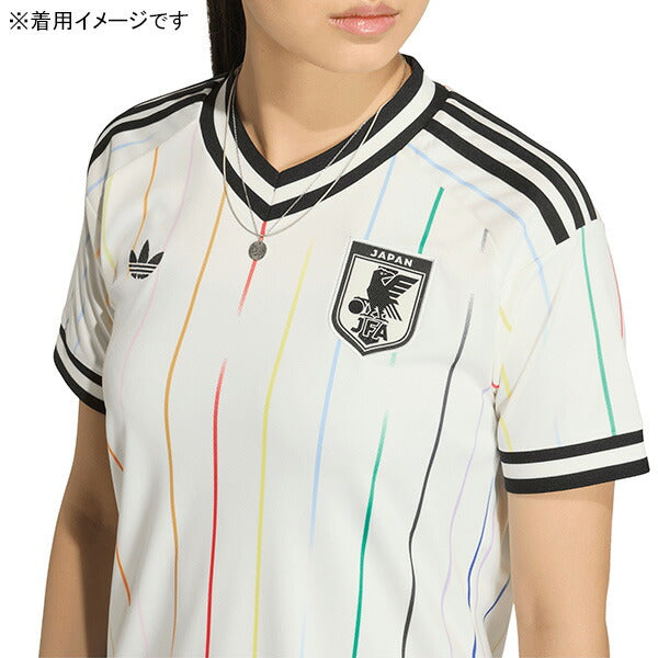 日本代表レディースJFA2026レプリカアウェイユニフォーム半袖SV488-JZ9699サッカーオフホワイトアディダスadidas