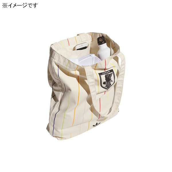 日本代表JFA2026アウェイトートバッグSX353サッカーオフホワイト41×32cmアディダスadidas